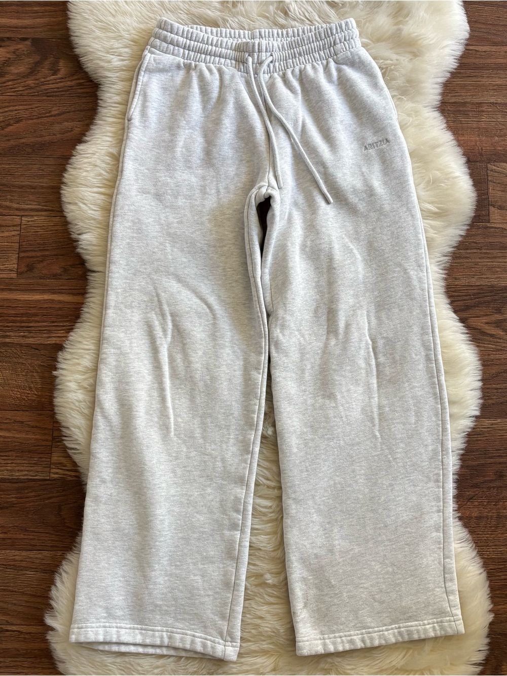 Aritzia Cozy Sweatfleece Boyfriend Set Sweatshirt Sweatpants Pink XS - Picture 16 of 16